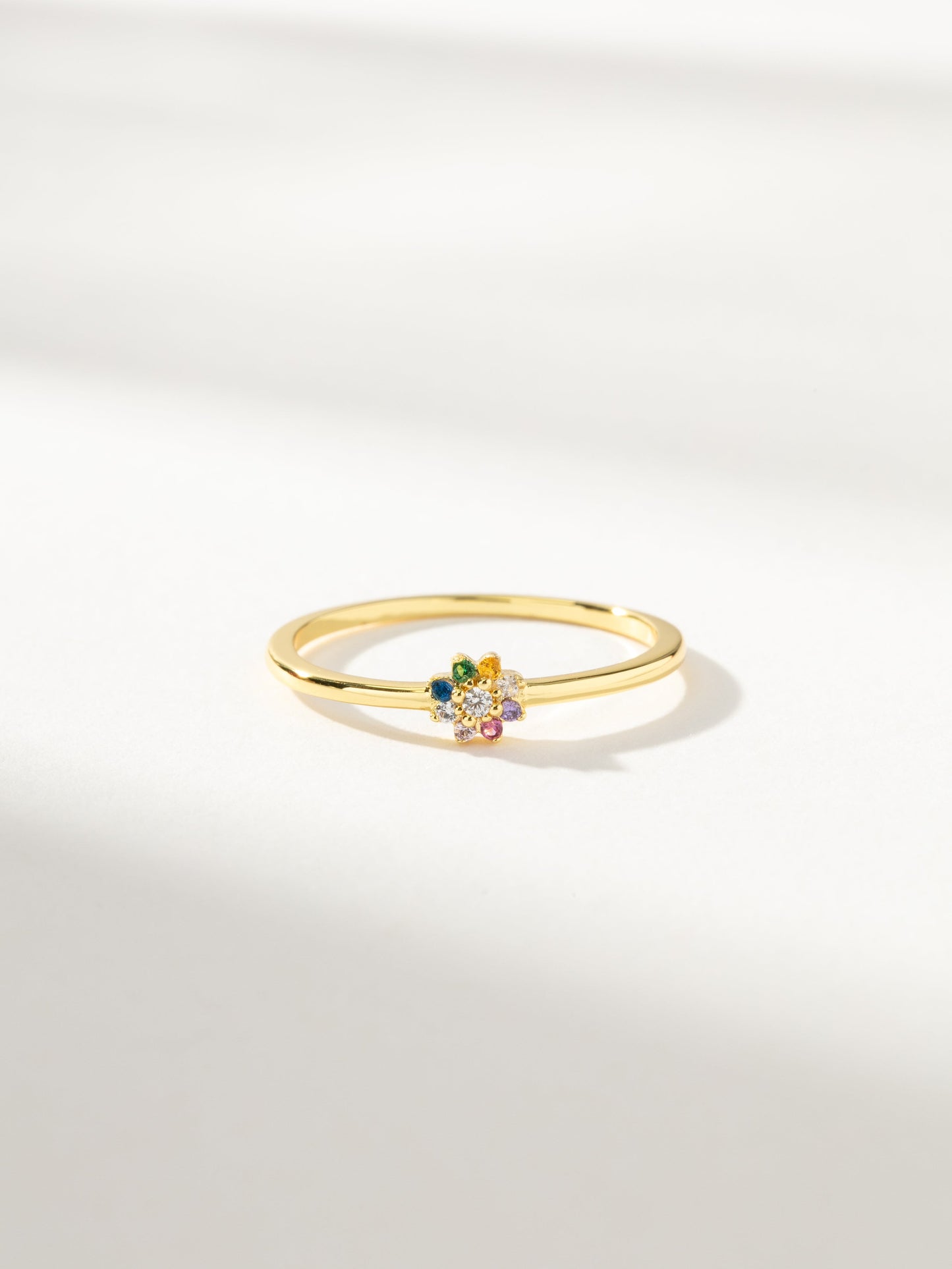 Bague Fleur Colorée