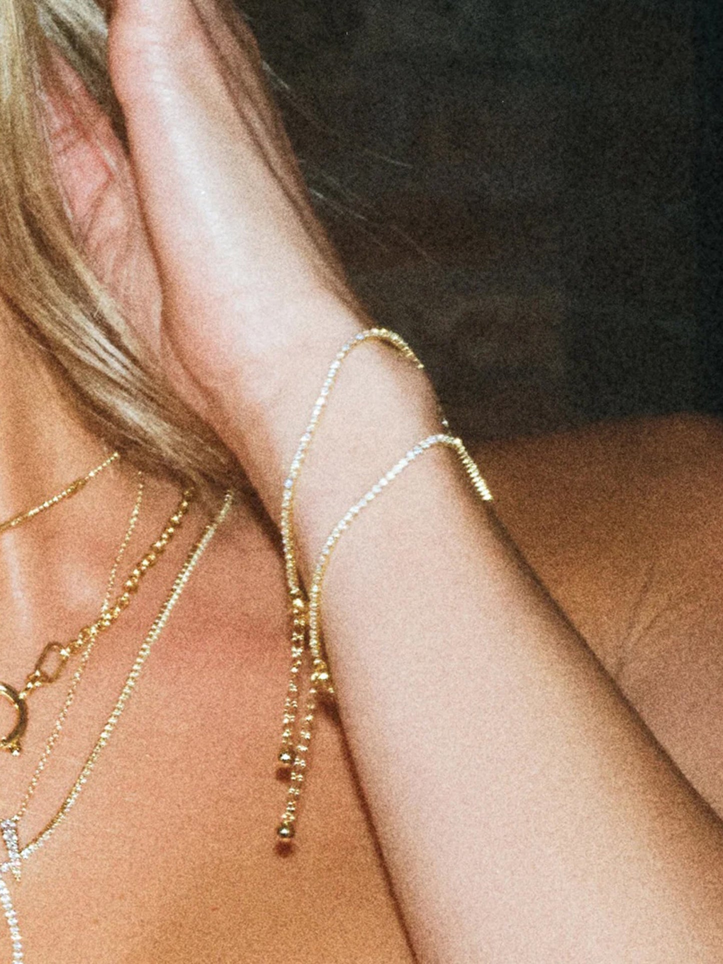 Bracelet de tennis glamour