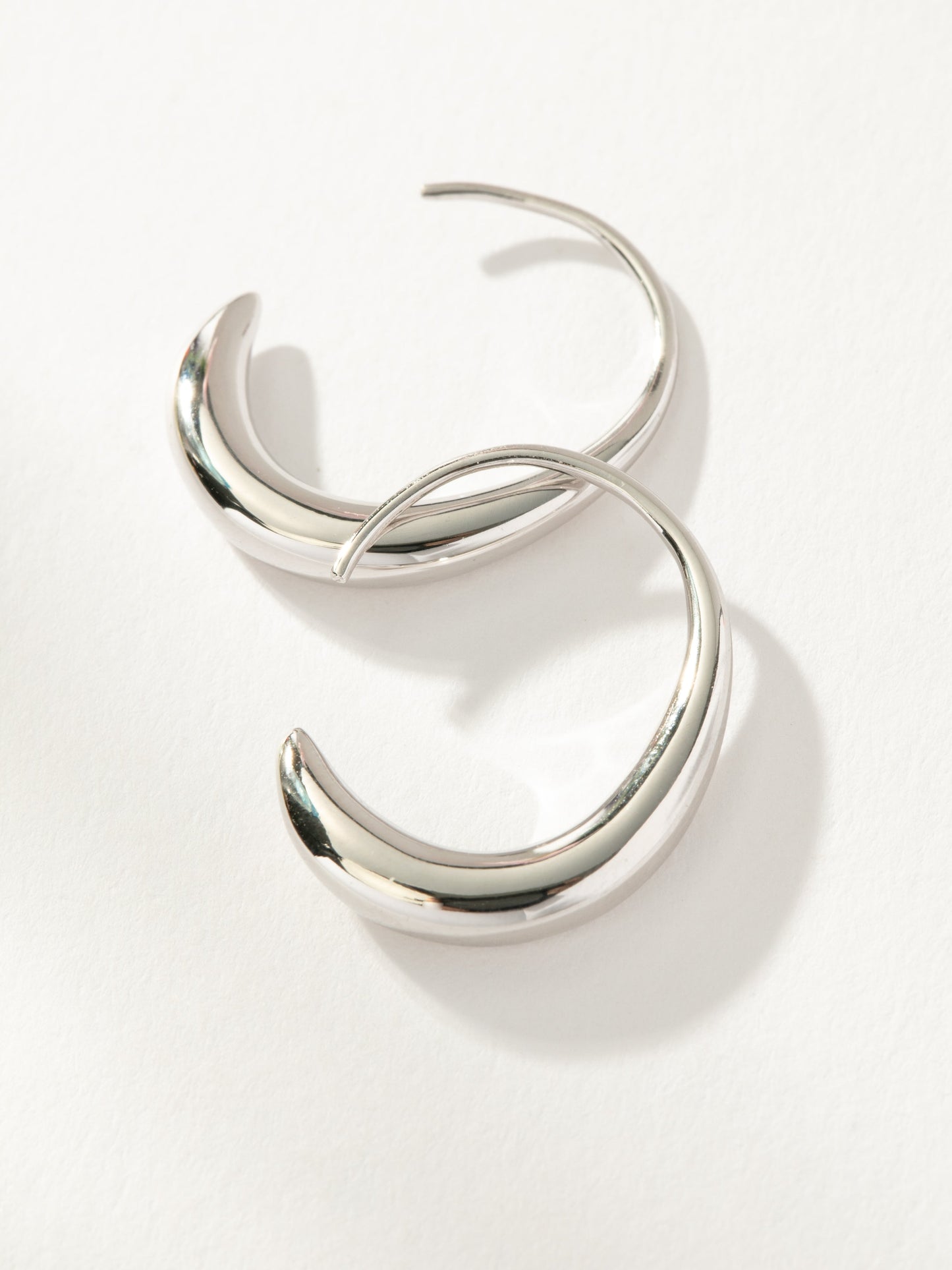 Dewdrop Hoop Earrings