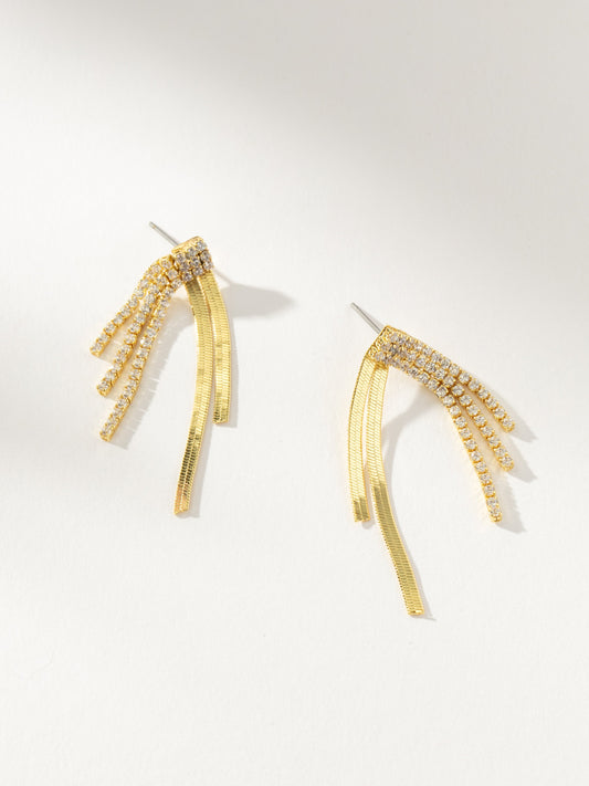 Boucles d'oreilles Flamme Jumelle