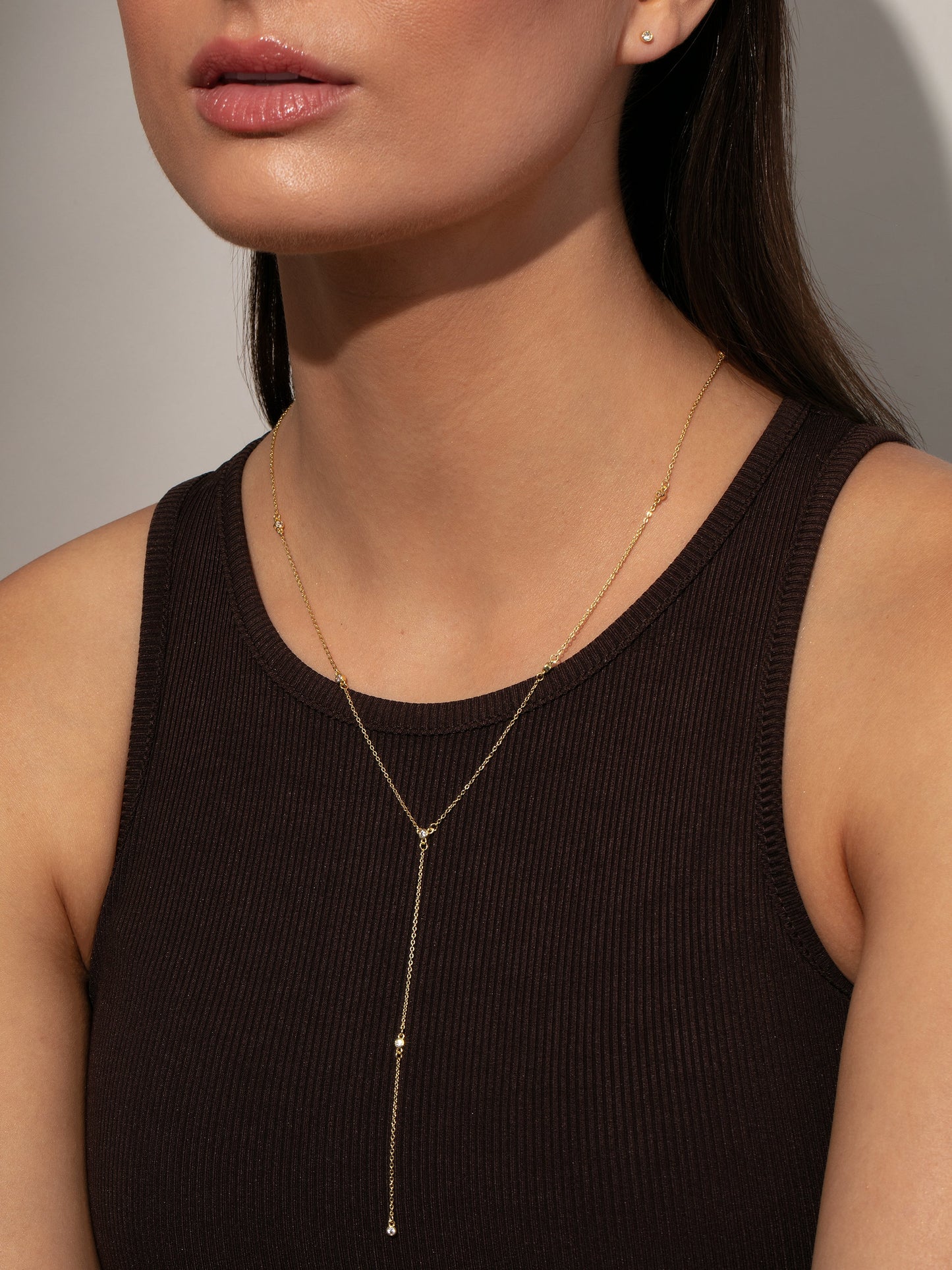 Collier Lariat Glacé