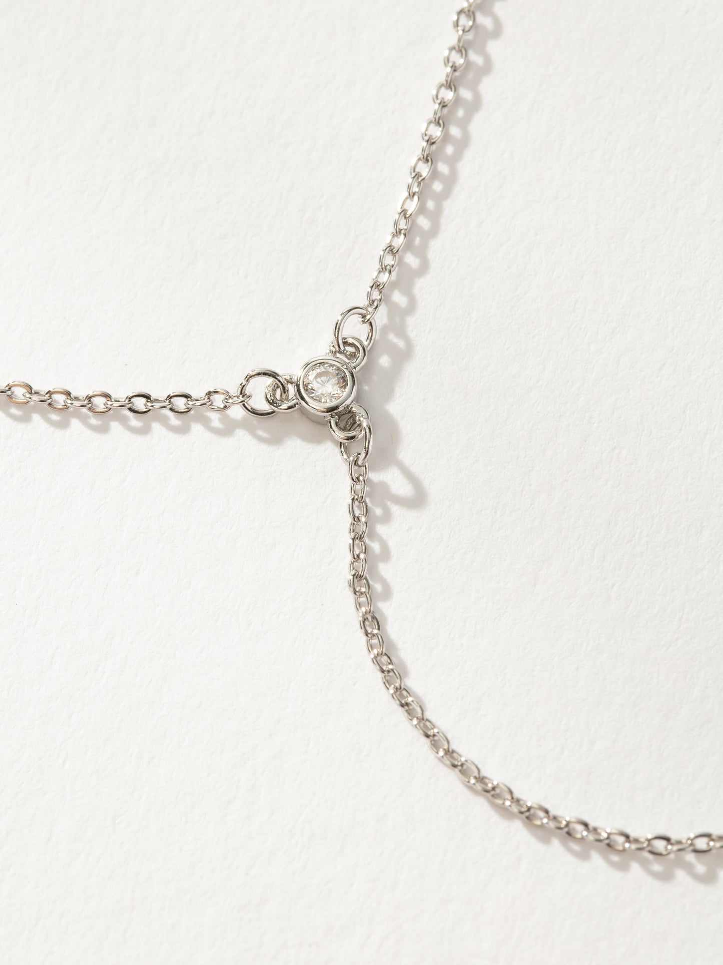 Collier Lariat Glacé