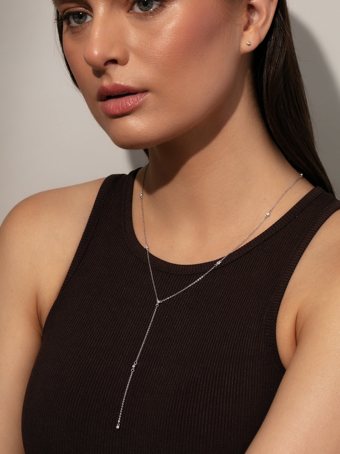 Collier Lariat Glacé