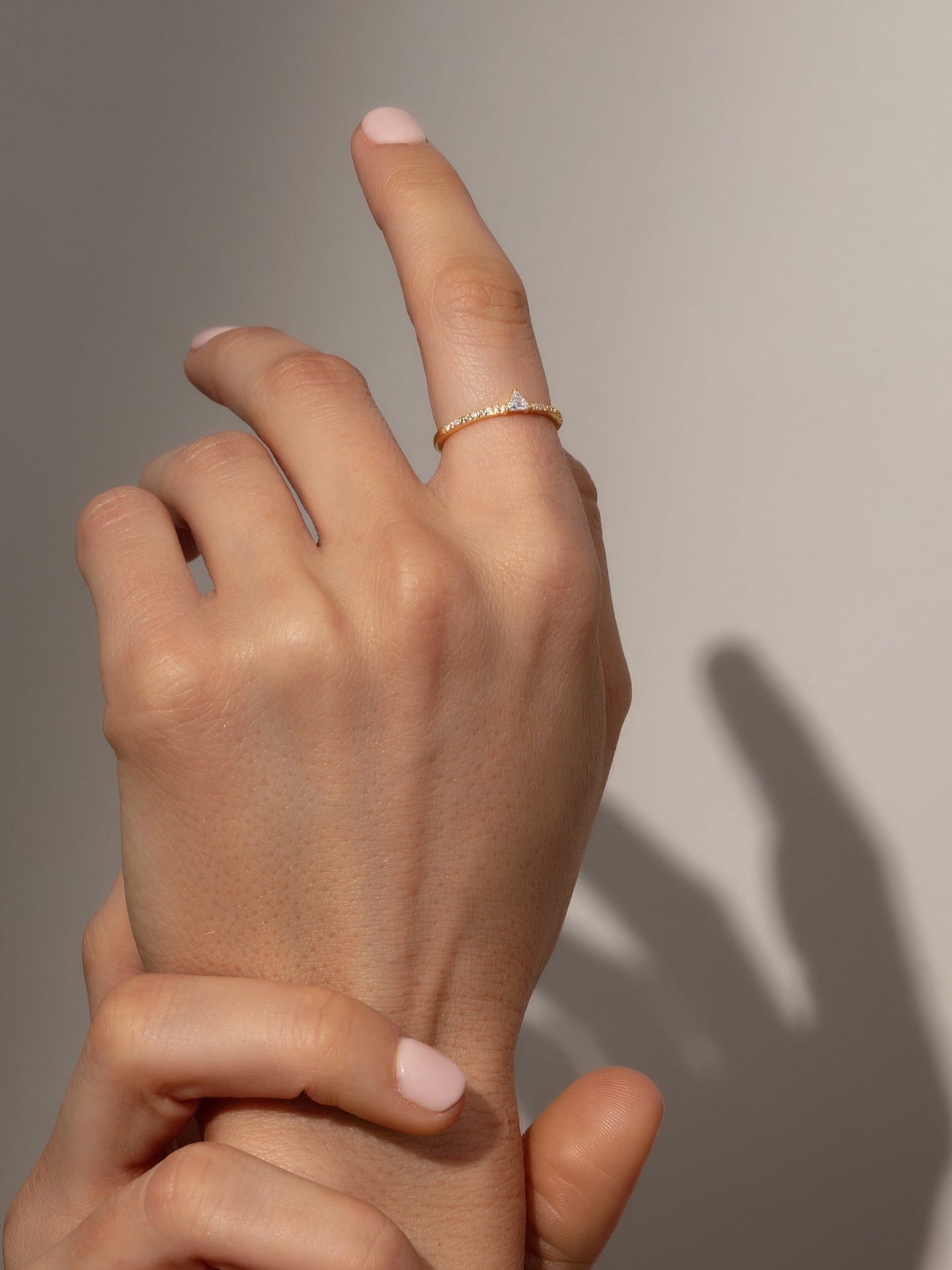 Bague à trois points