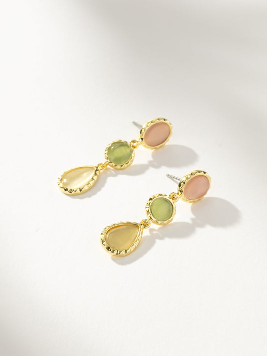 Boucles d'oreilles pendantes antiques