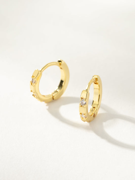 Boucles d'oreilles Huggie Runway