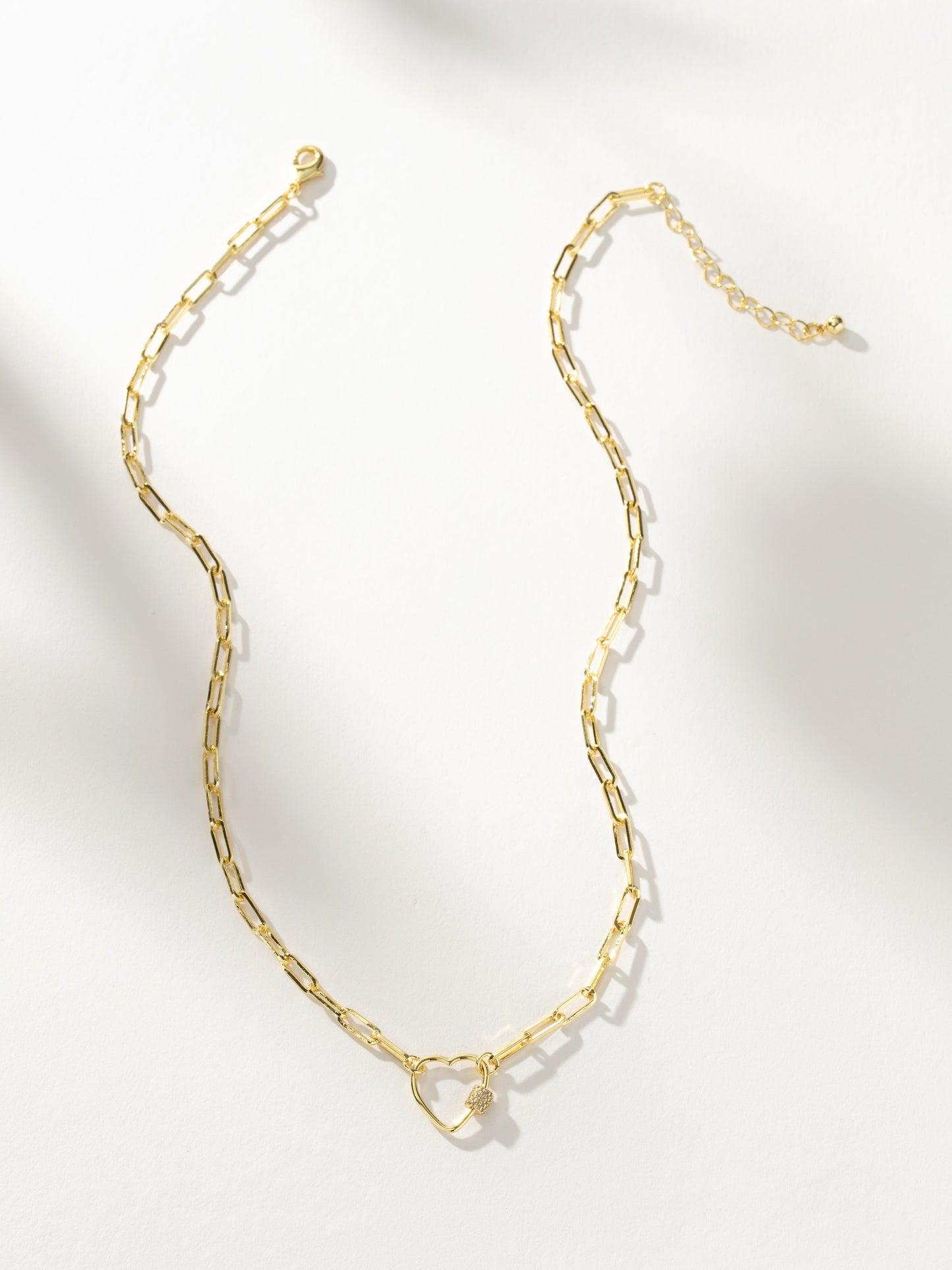 Collier Coeur Verrouillé