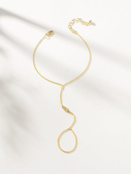 Chaîne à main en arête de poisson