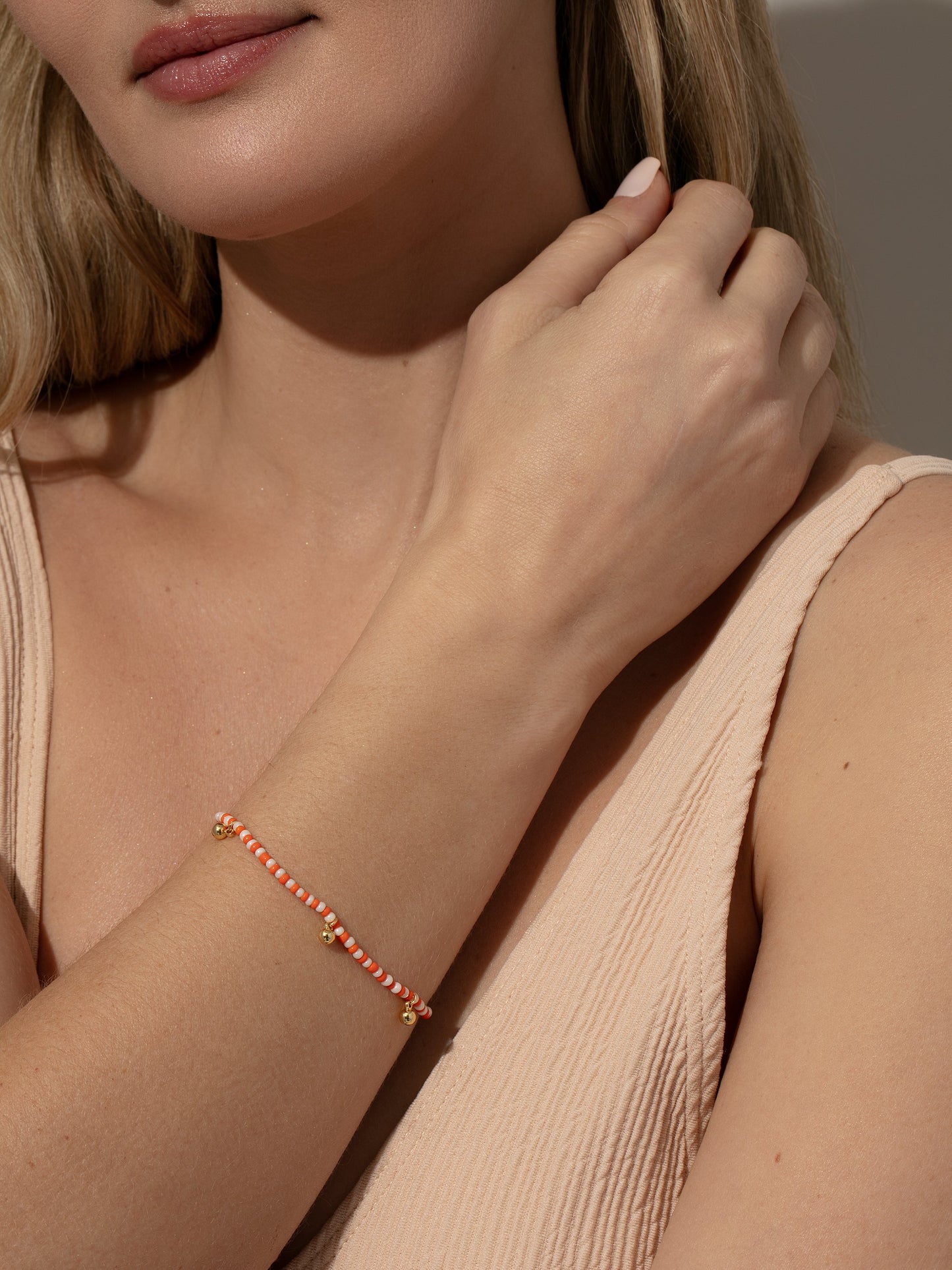 Bracelet de perles Sunset
