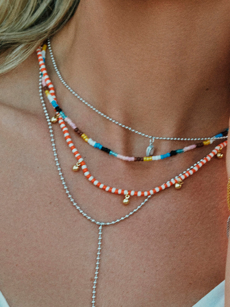Collier de perles Sunset