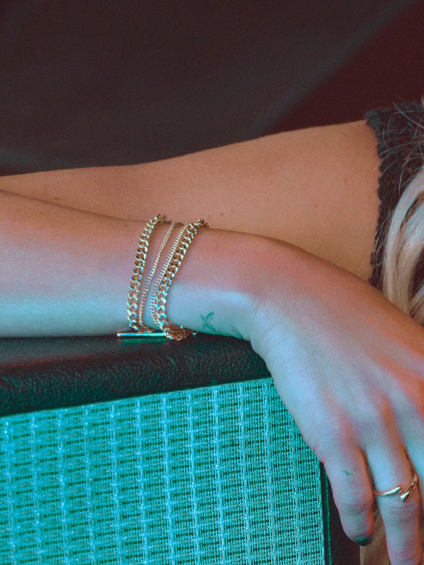 Bracelet chaîne supplémentaire