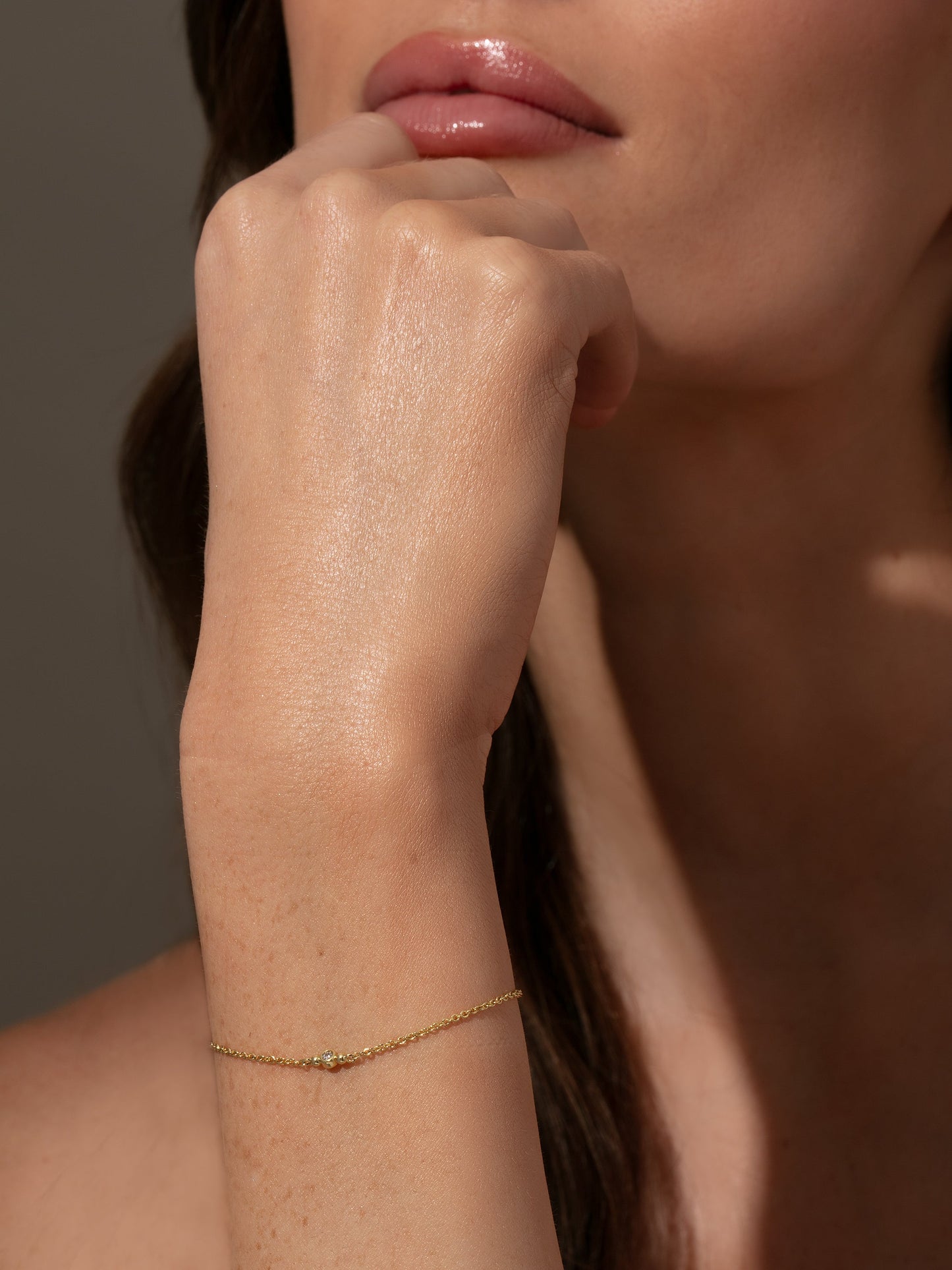 Bracelet chaîne délicat pour toujours