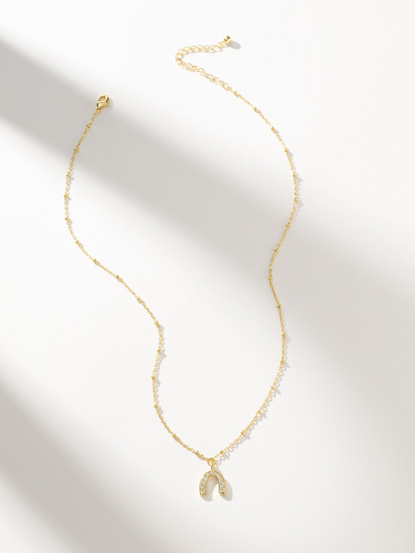 Collier pendentif fer à cheval