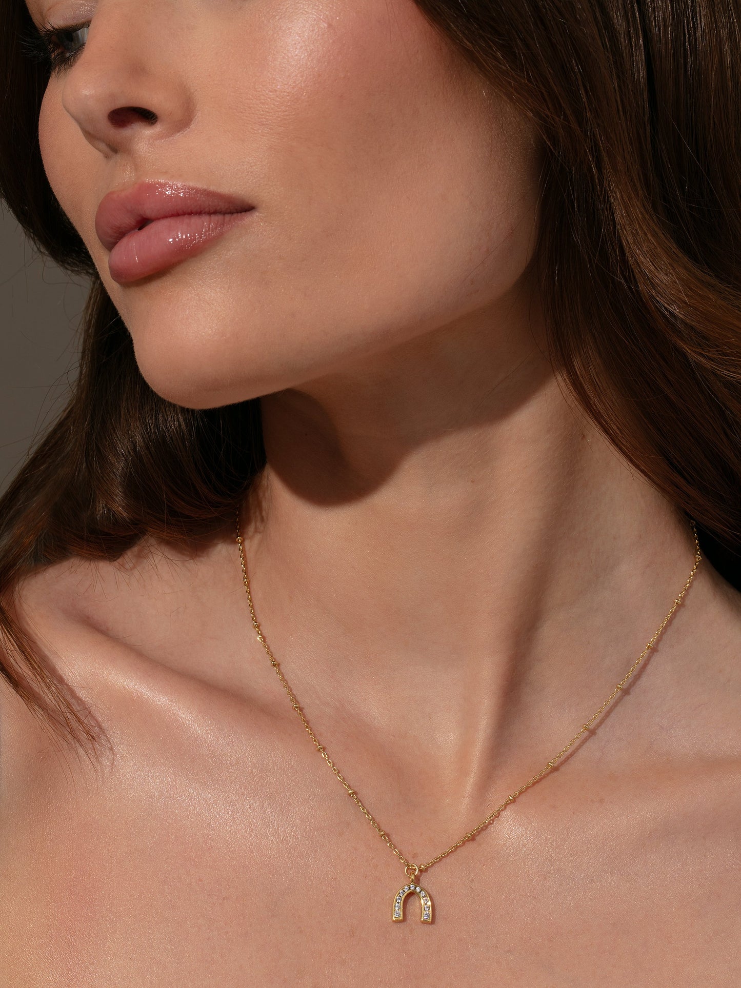 Collier pendentif fer à cheval