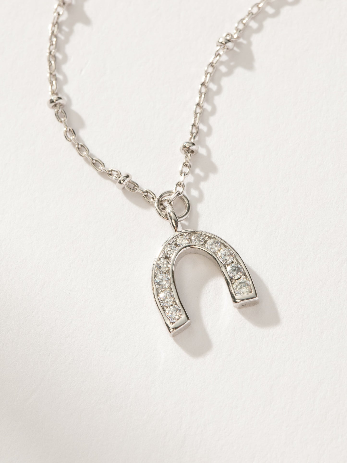 Collier pendentif fer à cheval