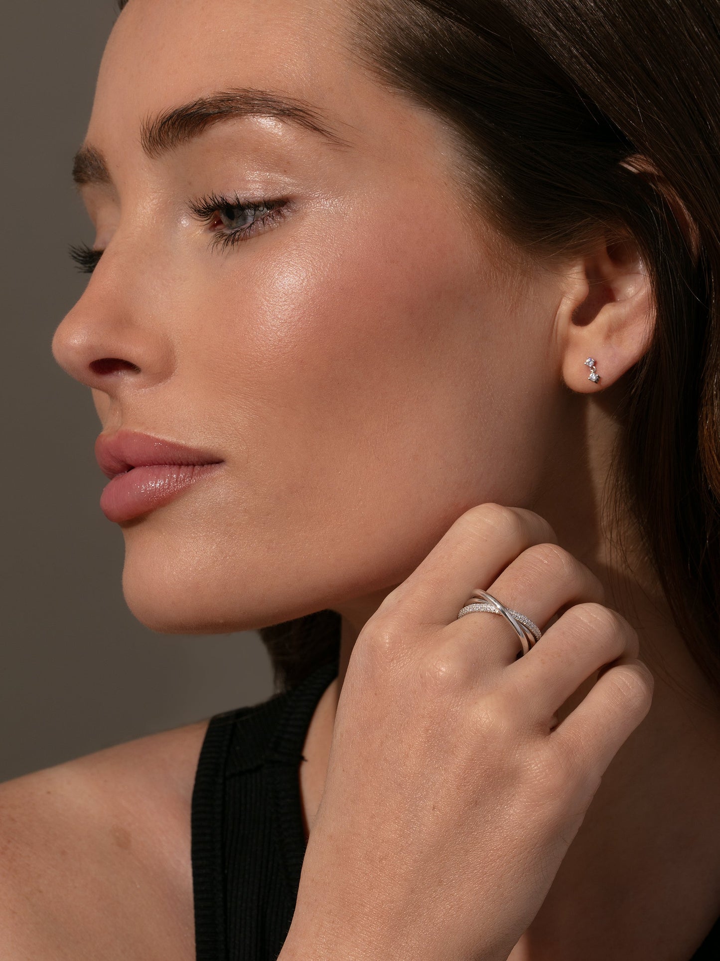 Bague à mouvement superposé