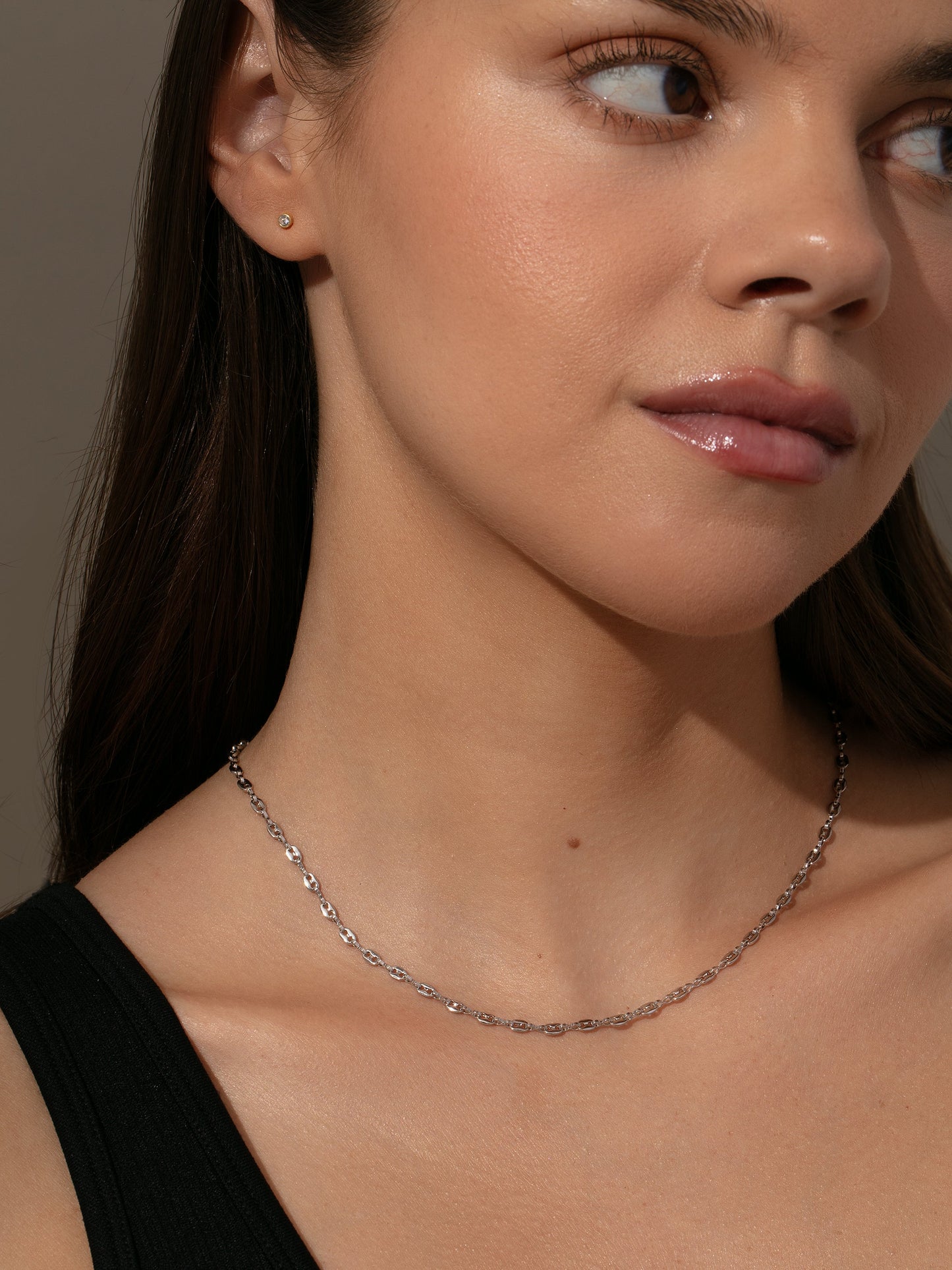 Collier chaîne éclectique