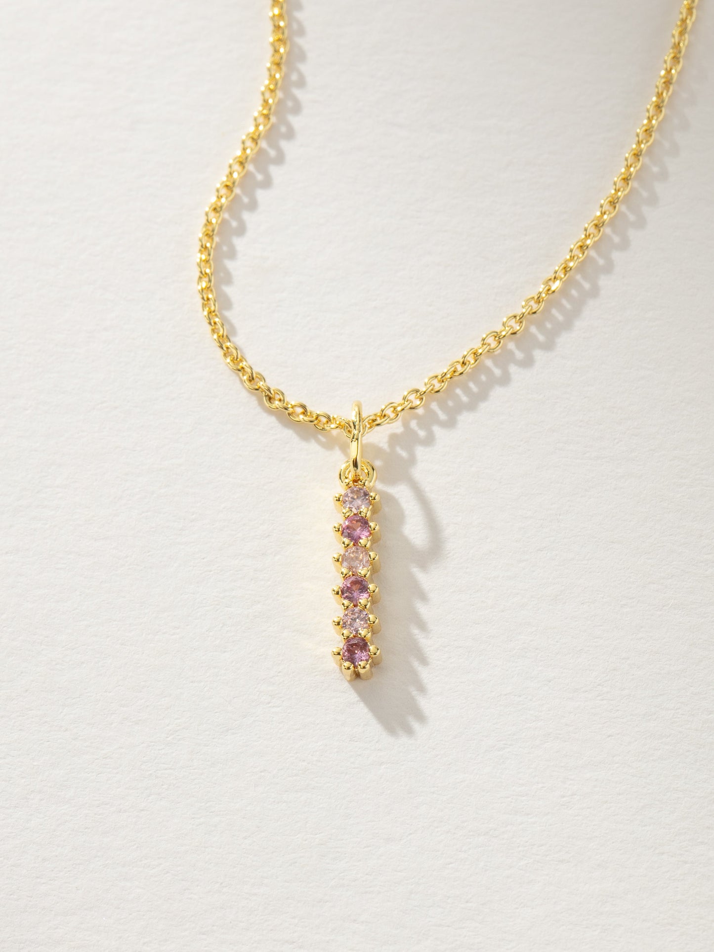 Collier Initiale Pretty In Pink