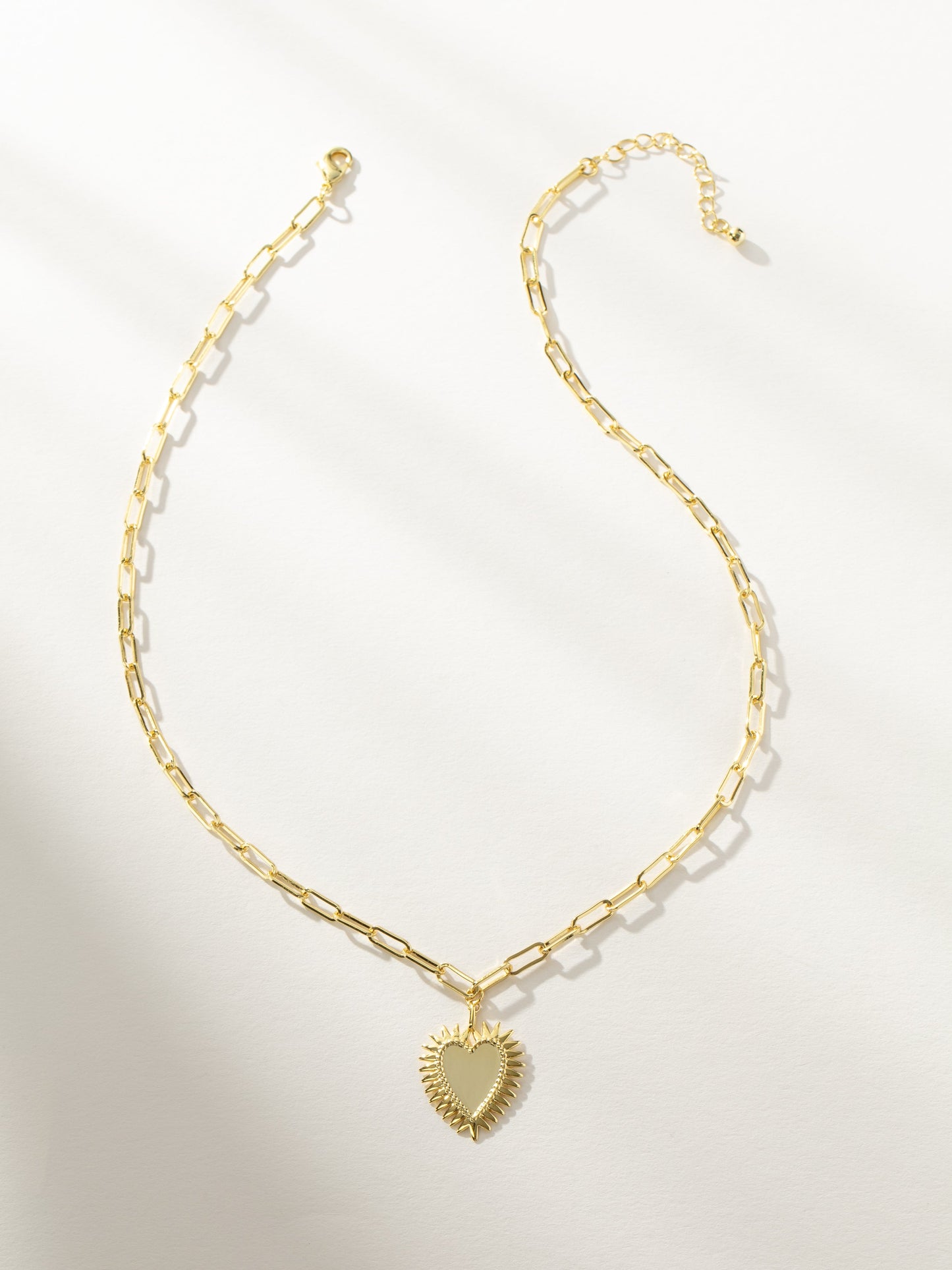 Collier cœur romantique désespéré