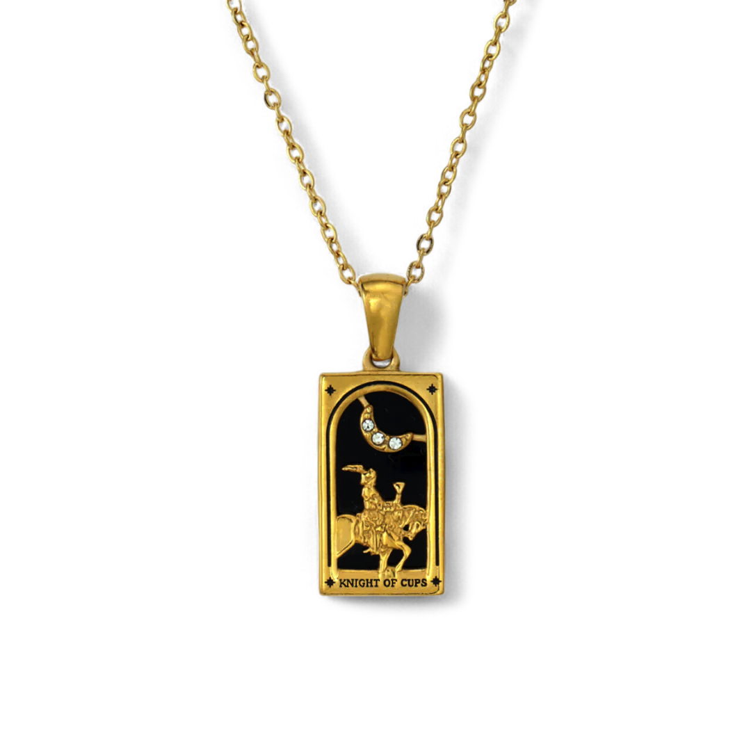 Knight of Cups Tarot Necklace