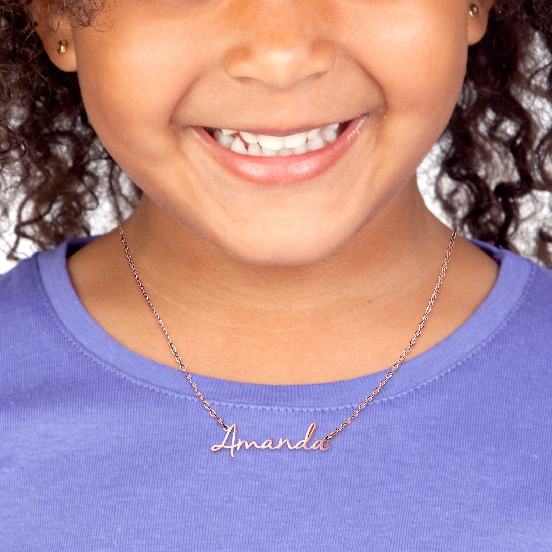 Collier avec nom de fée pour enfants