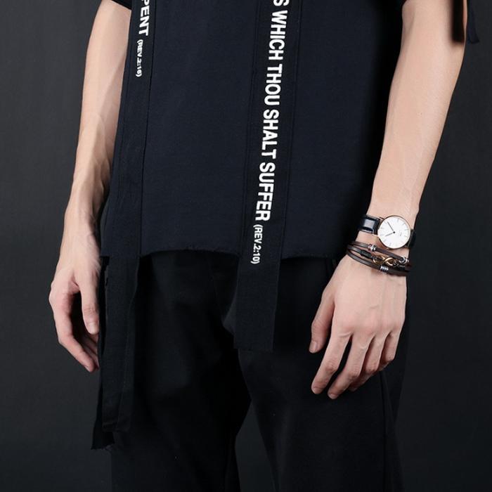 Bracelet infini en cuir - Possibilités infinies