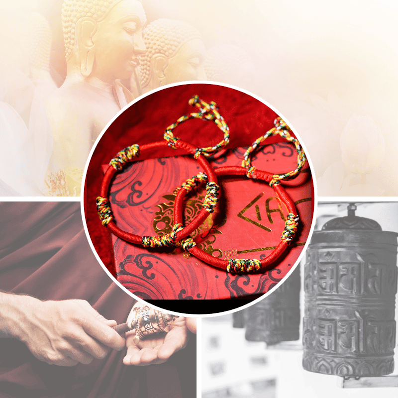 Glücksarmband für buddhistische Mönche