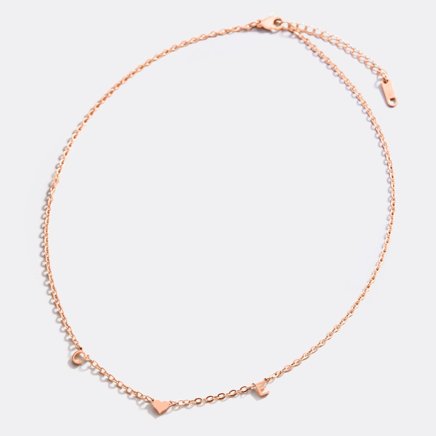 Collier Initiale One Heart