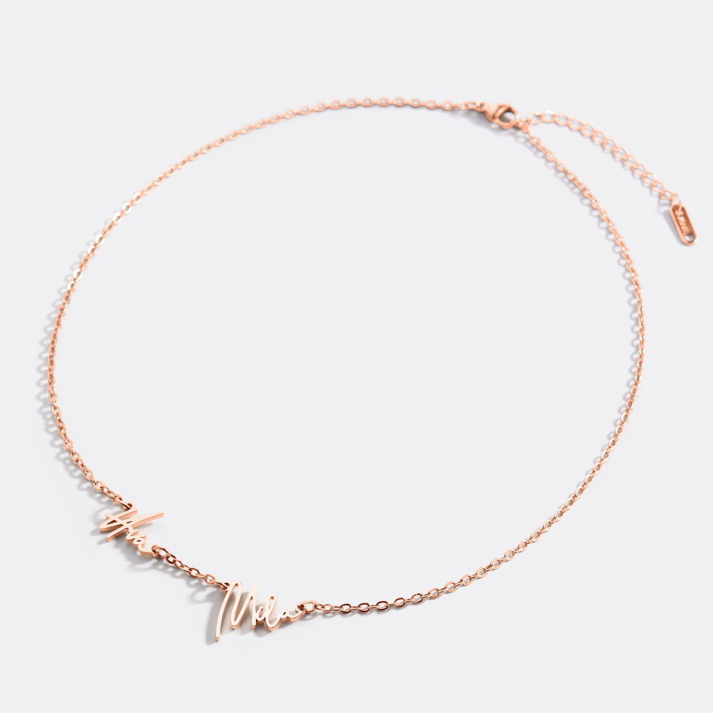 Collier double nom Monroe