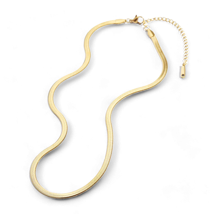 Collier chaîne à chevrons