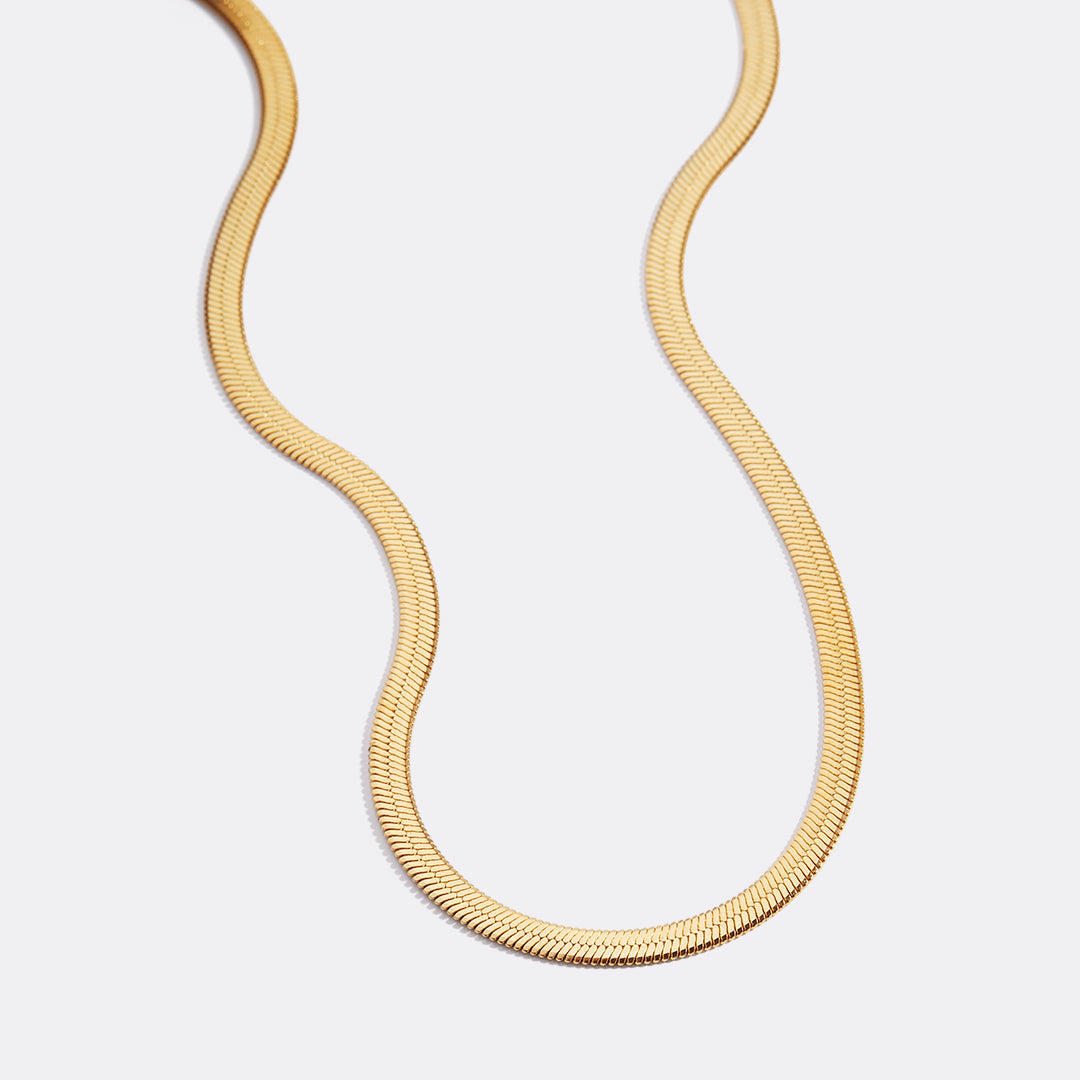 Collier chaîne à chevrons