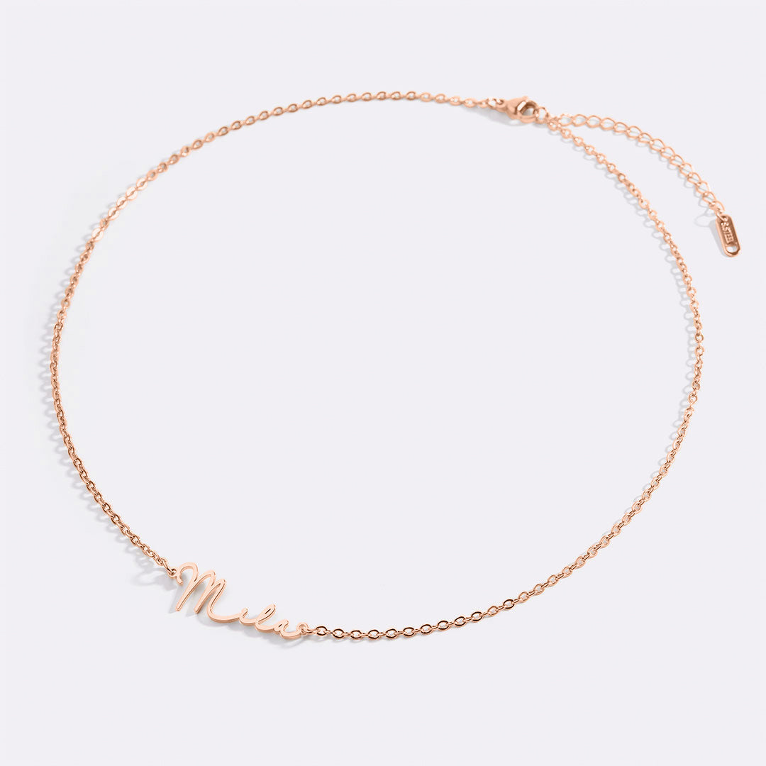 Collier prénom Mon Amour