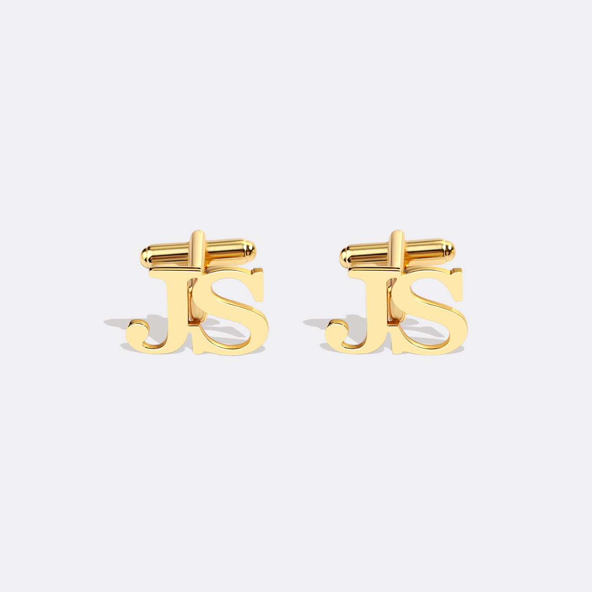 Monogrammed Cufflinks with Initials