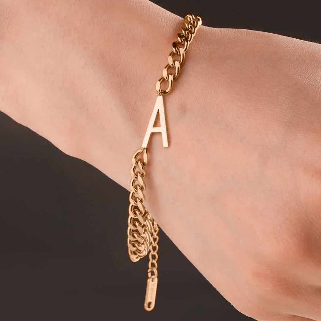 Le bracelet initial fin