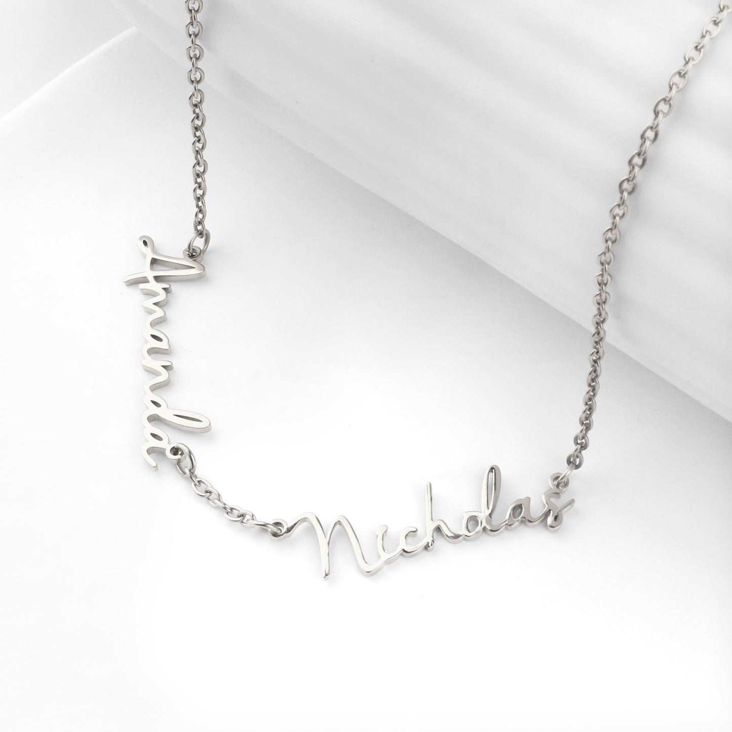 Fairy Multiple Name Necklace | Add Up to 4 Names