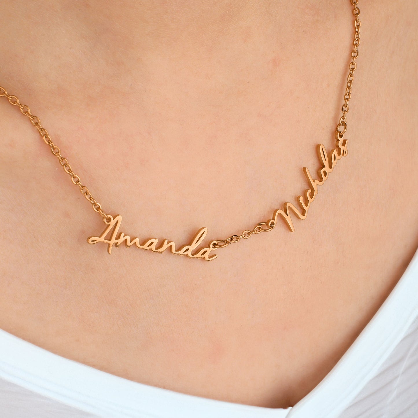 Fairy Multiple Name Necklace | Add Up to 4 Names