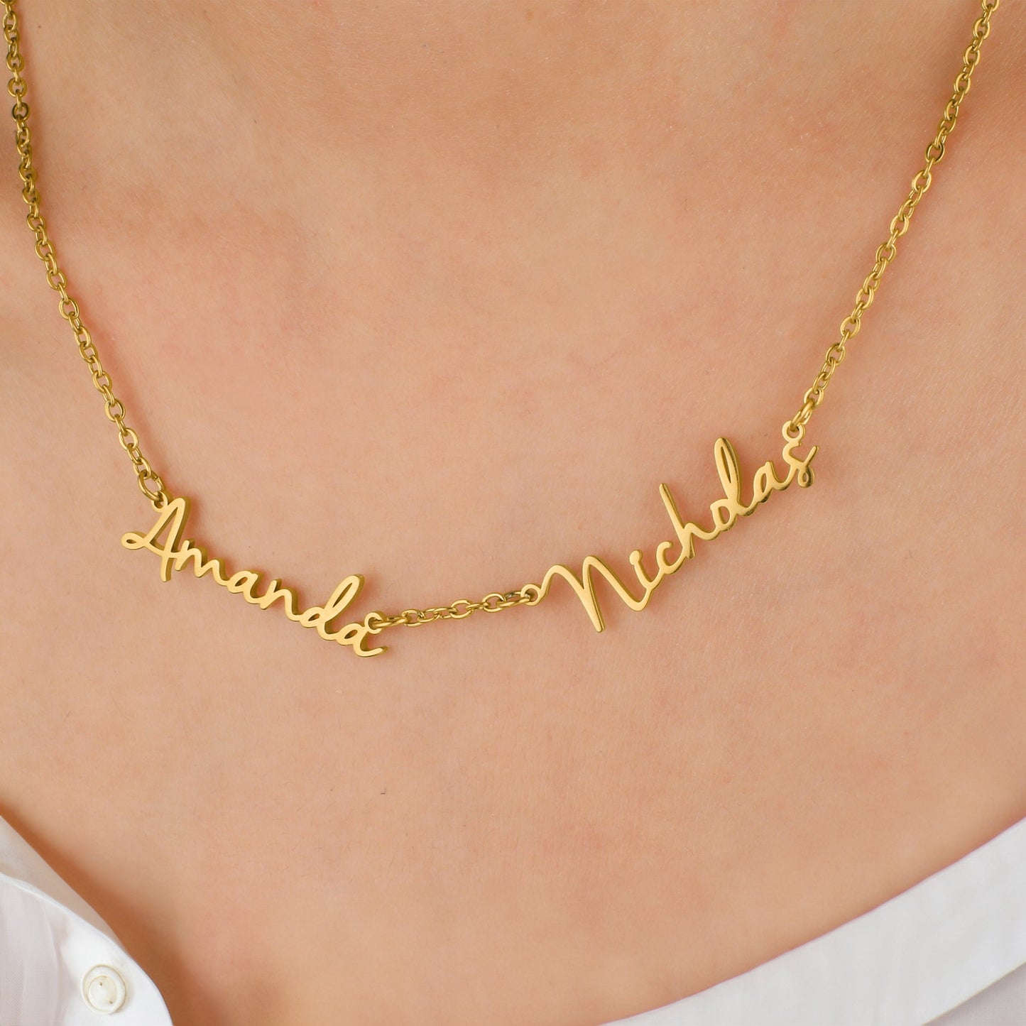 Fairy Multiple Name Necklace | Add Up to 4 Names