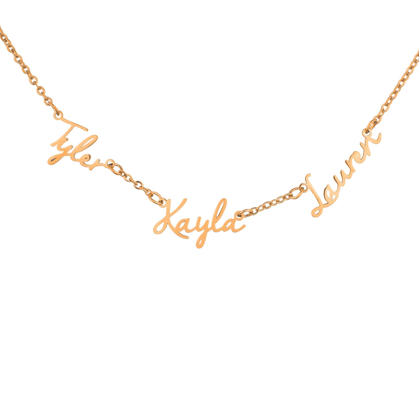 Fairy Multiple Name Necklace | Add Up to 4 Names
