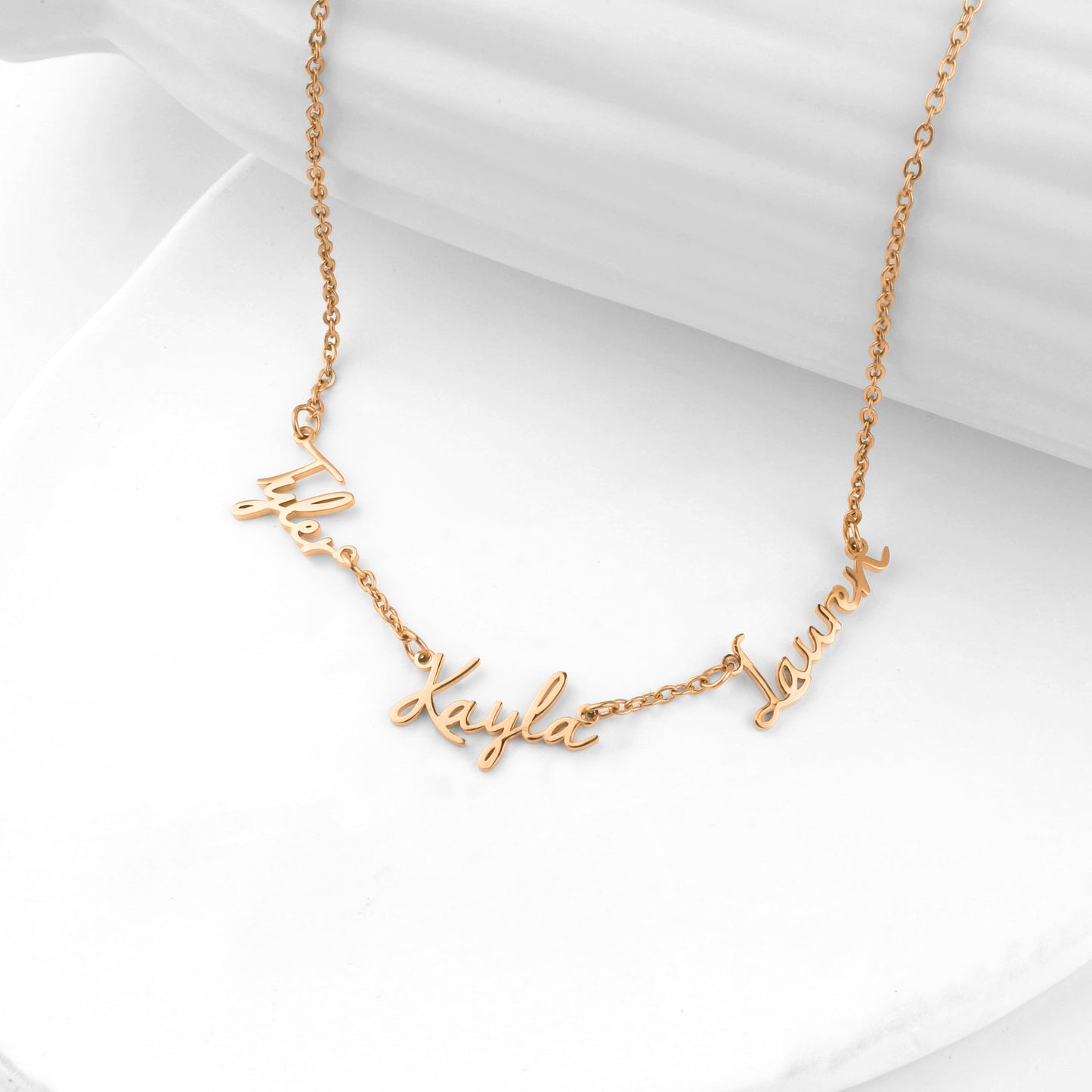 Fairy Multiple Name Necklace | Add Up to 4 Names