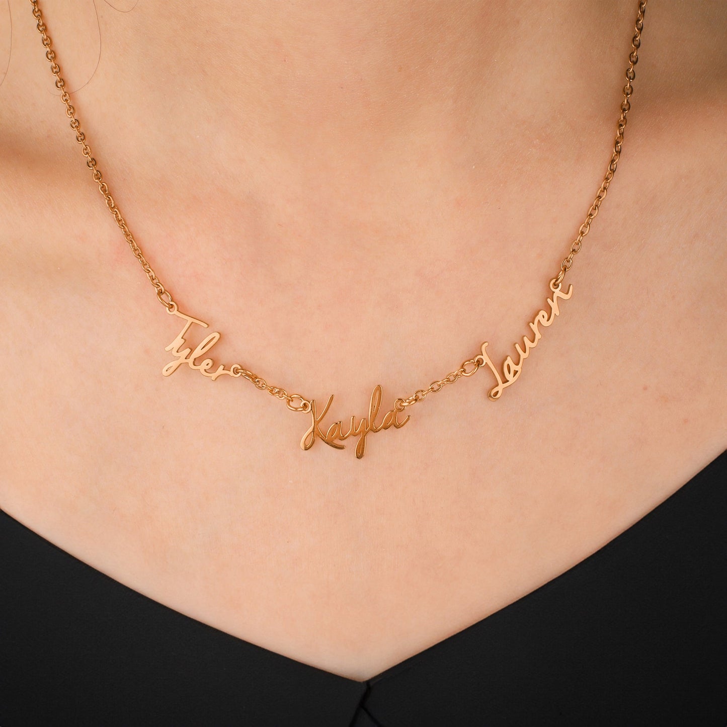 Fairy Multiple Name Necklace | Add Up to 4 Names