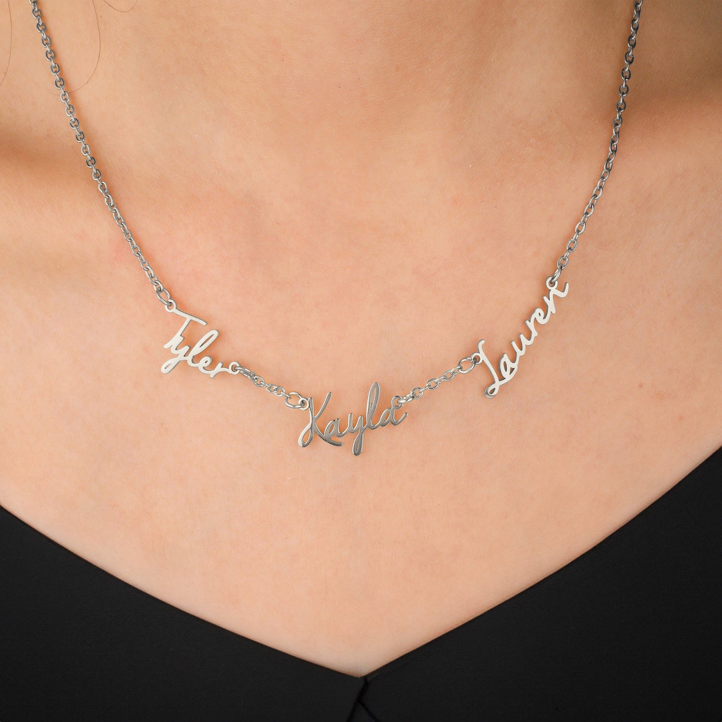 Fairy Multiple Name Necklace | Add Up to 4 Names