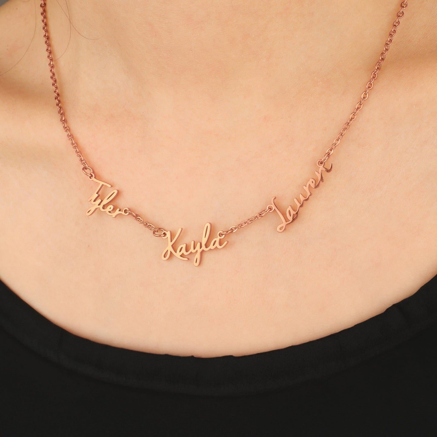 Fairy Multiple Name Necklace | Add Up to 4 Names