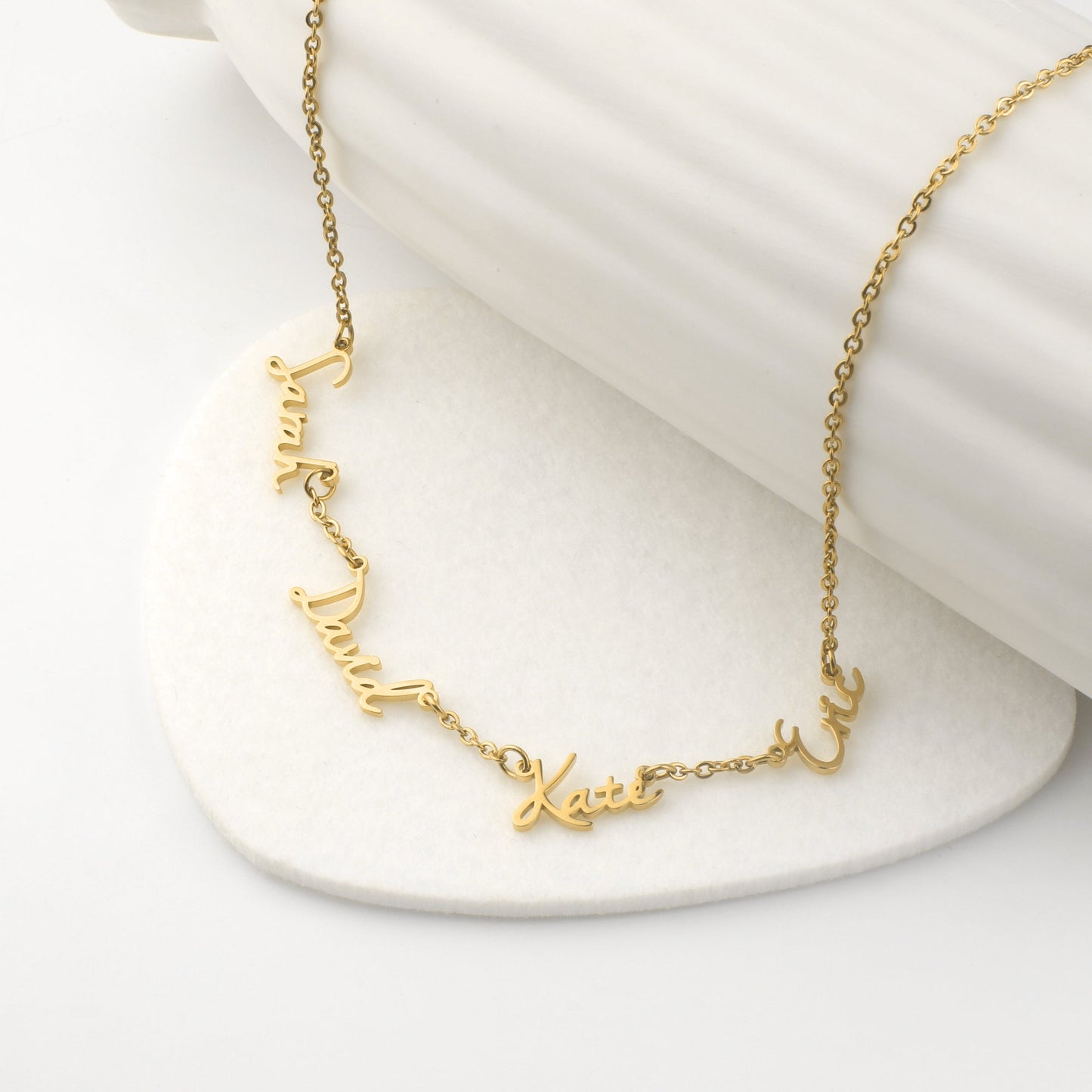 Fairy Multiple Name Necklace | Add Up to 4 Names