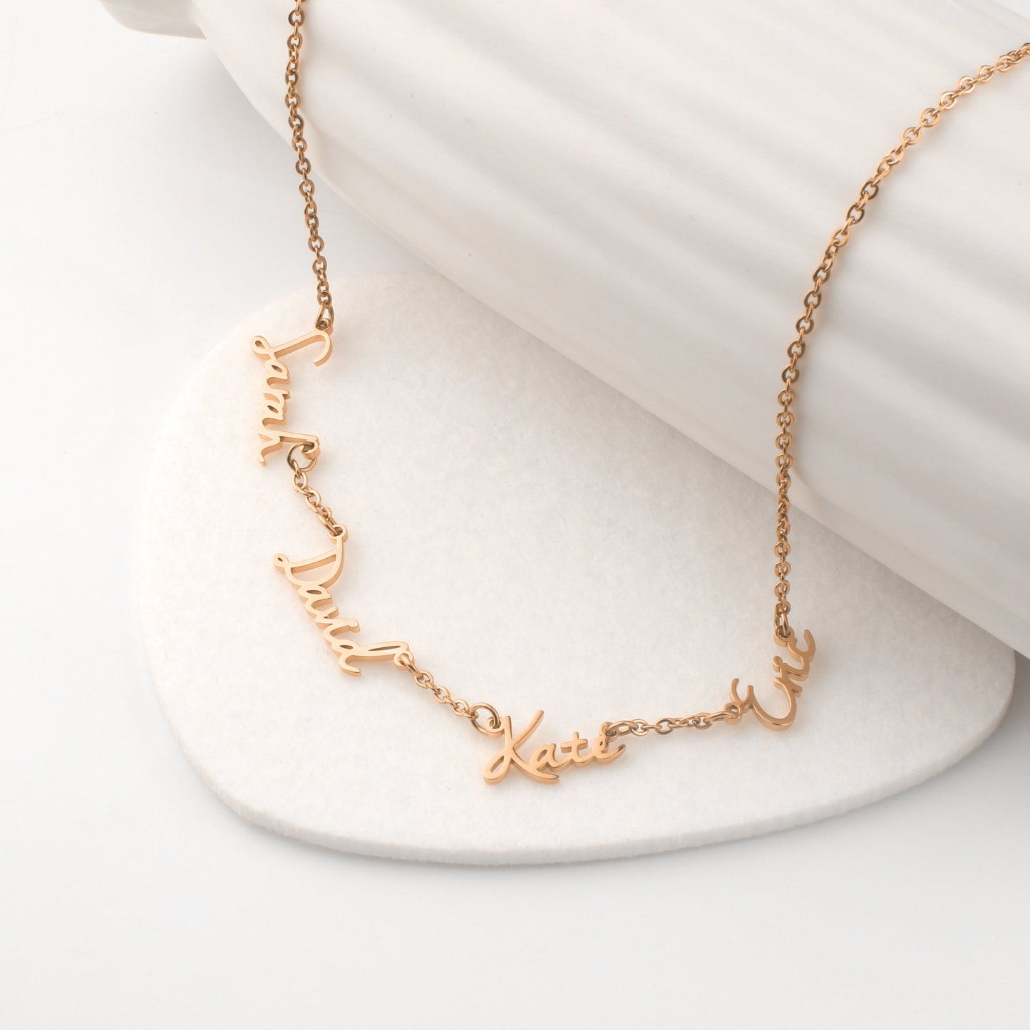 Fairy Multiple Name Necklace | Add Up to 4 Names