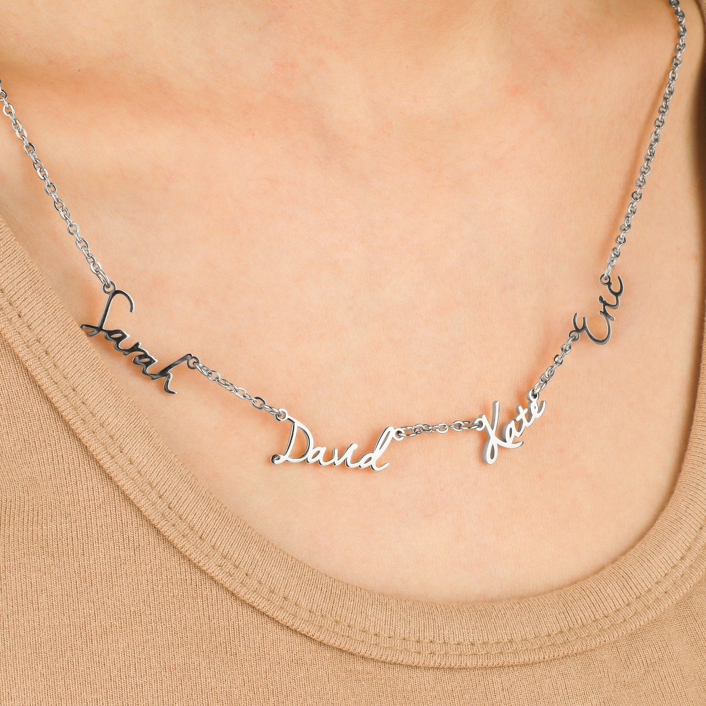 Fairy Multiple Name Necklace | Add Up to 4 Names