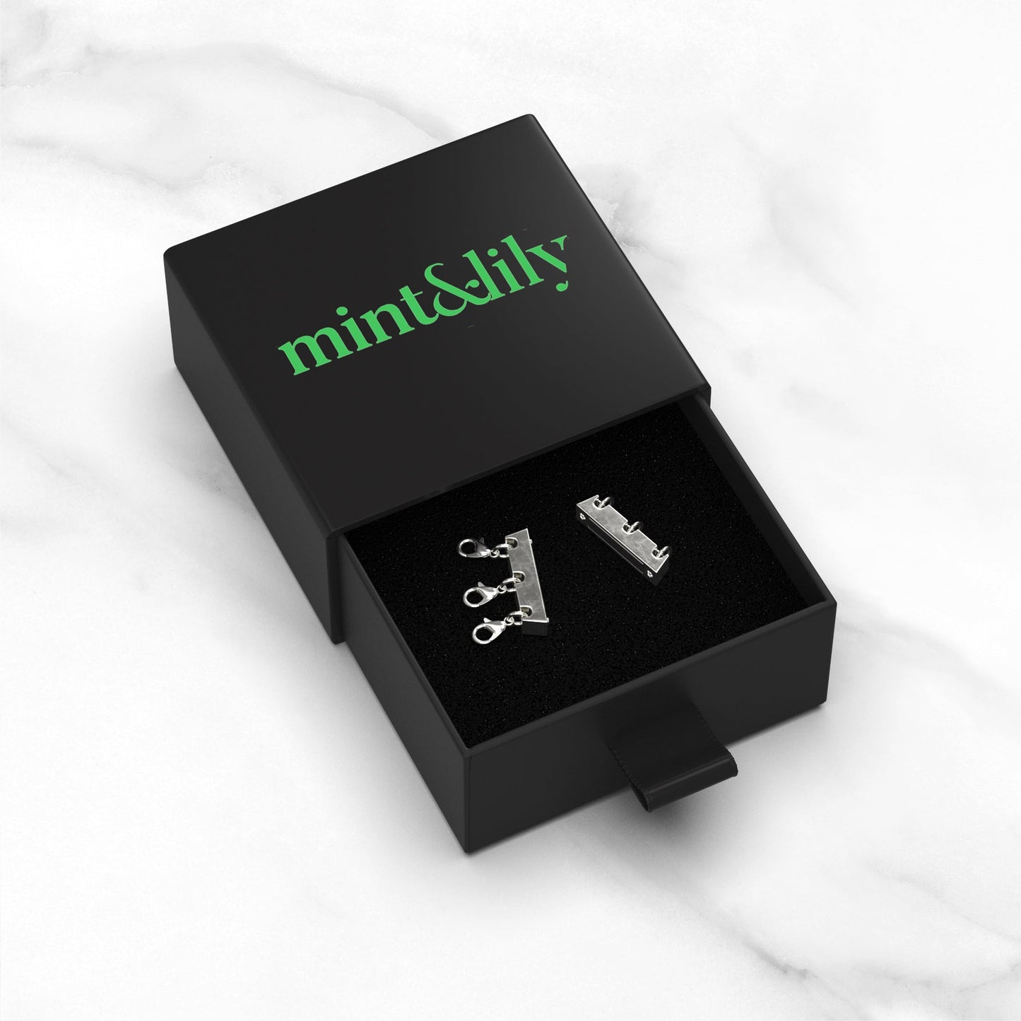 Fermoir magnétique à superposition