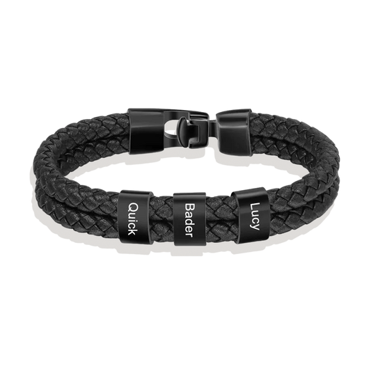 Minimalist Personalized Beaded Name Bracelet