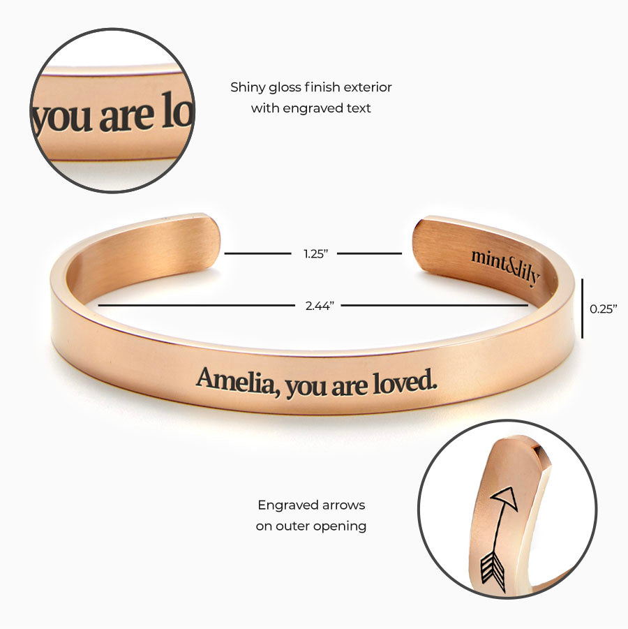 Customize Your Personalizable Cuff Bracelet