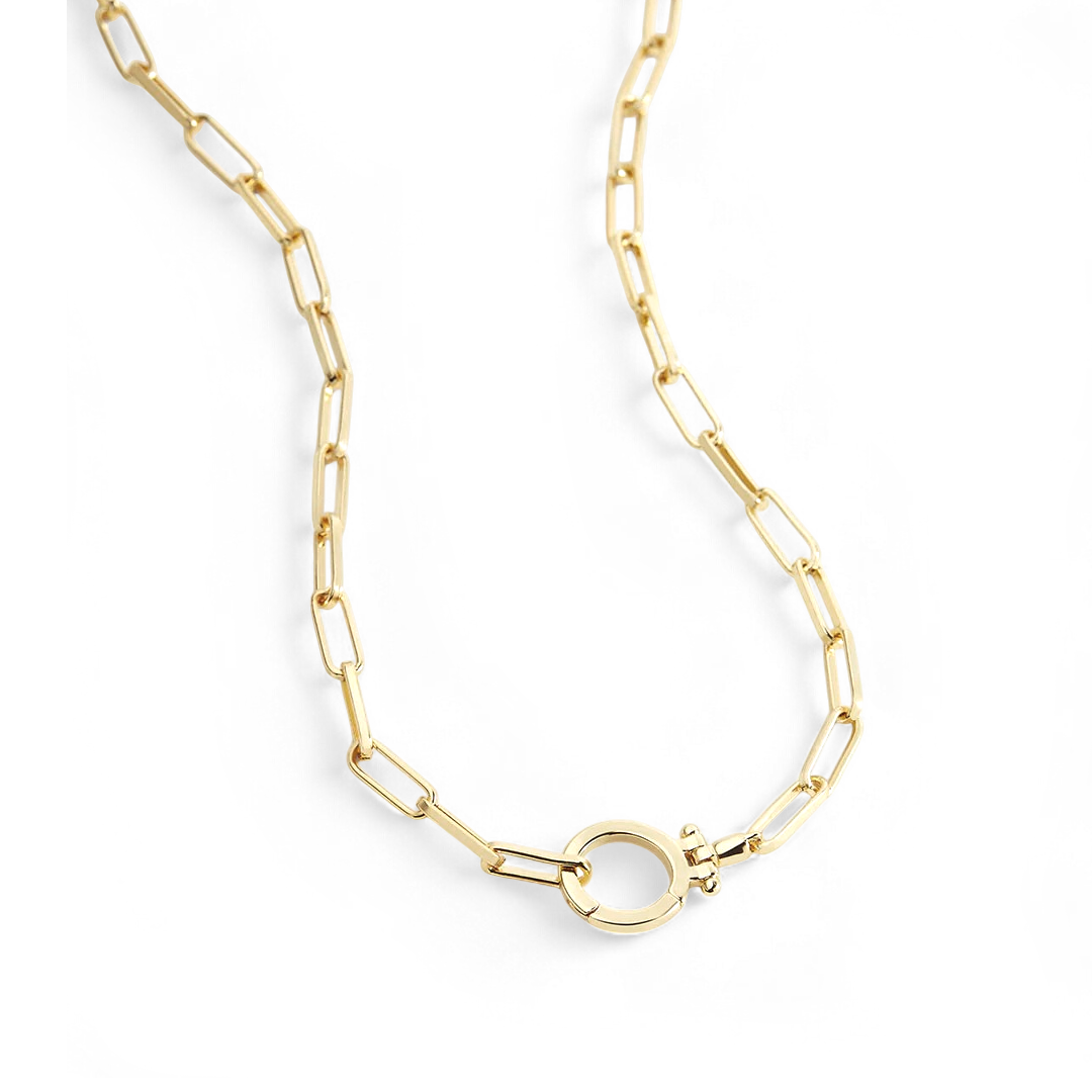Collier trombone menthe