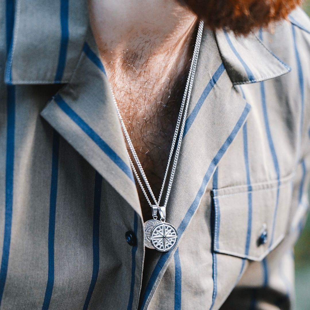 Boussole halskæde 2.0 - Solvtonet